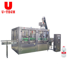 Popular High Efficiency 3 In 1 rotary 3-10L 4 5 L Litres To 10 Liters 3L 5L 10L Big Bottle Water Filling Machine Line Price